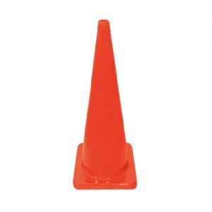 CONO COLOR NARANJA DE 91 CM
