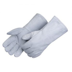 GUANTE SOLDADOR GRIS CARNAZA