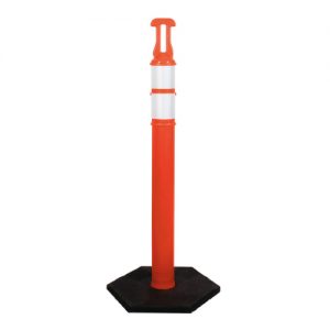 POSTE NARANJA DE SEGURIDAD